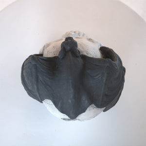 Hand-Welded Fire Pit Skull That Channels Halloween Flame