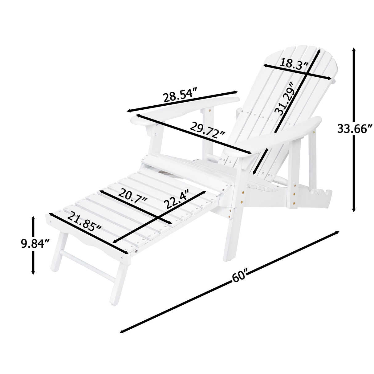 Malibu Adirondack Chair