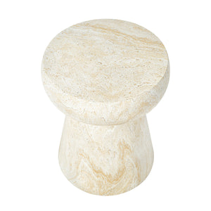U_Style Mushroom-Shaped Outdoor Concrete Side Table