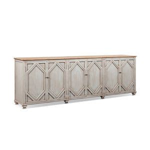 Colette - 6 Door Cabinet Sideboard - Brown