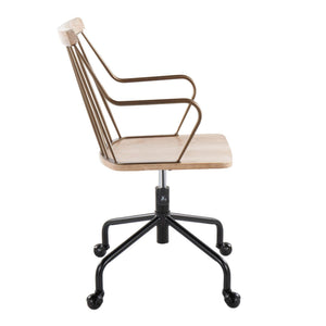Preston - Farmhouse Adjustable Office Chair