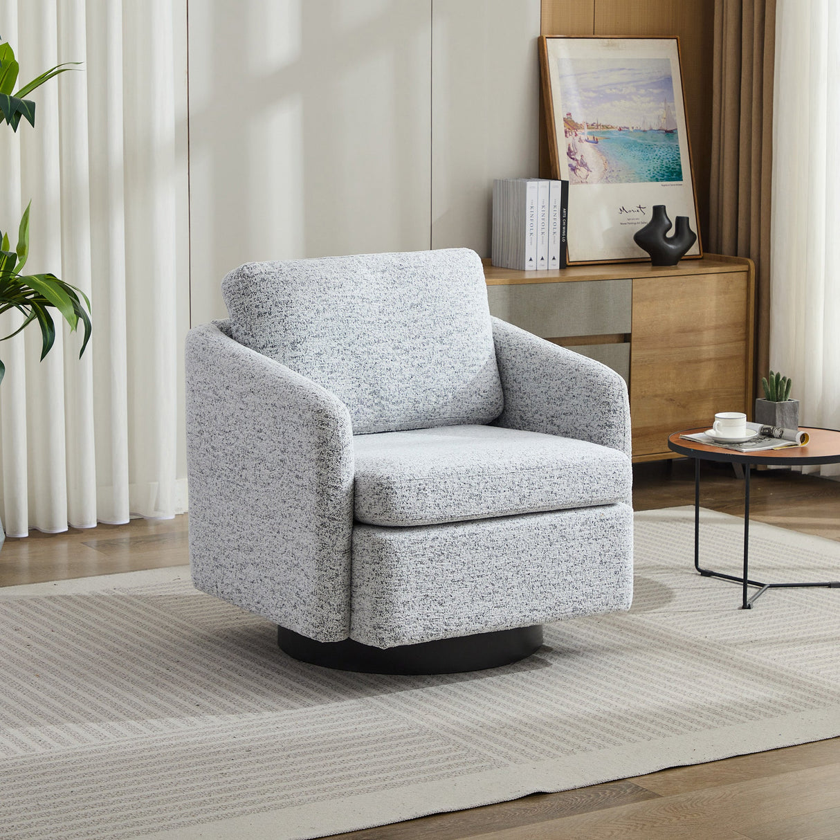 The-Victoria-Chenille-Swivel-Accent-Chair-with-Sculptural-Comfort-Accent-Chairs