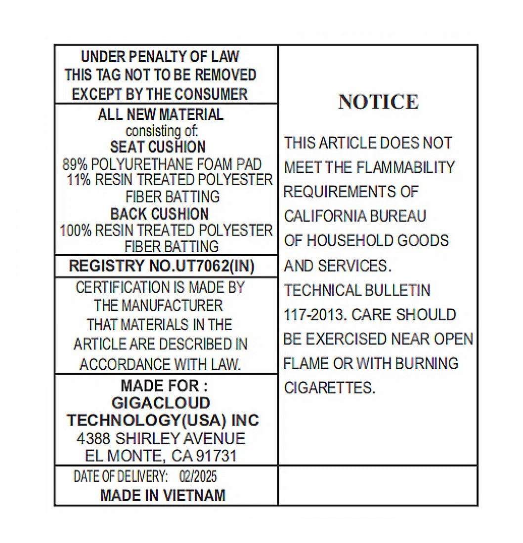 TREXM Outdoor Daybed with Adjustable Backrest