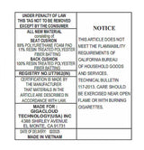 TREXM Outdoor Daybed with Adjustable Backrest
