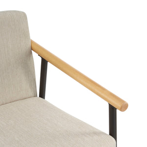 Mid Century Modern Counter Stool Set With Iron Frame