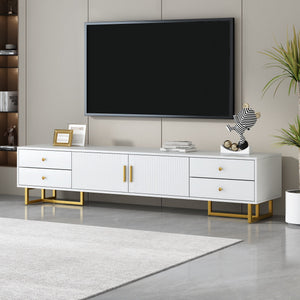 Modern TV Stand with Storage for Living Room