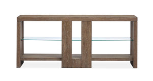 Cypress - Console Sofa Table - Spiced Brown