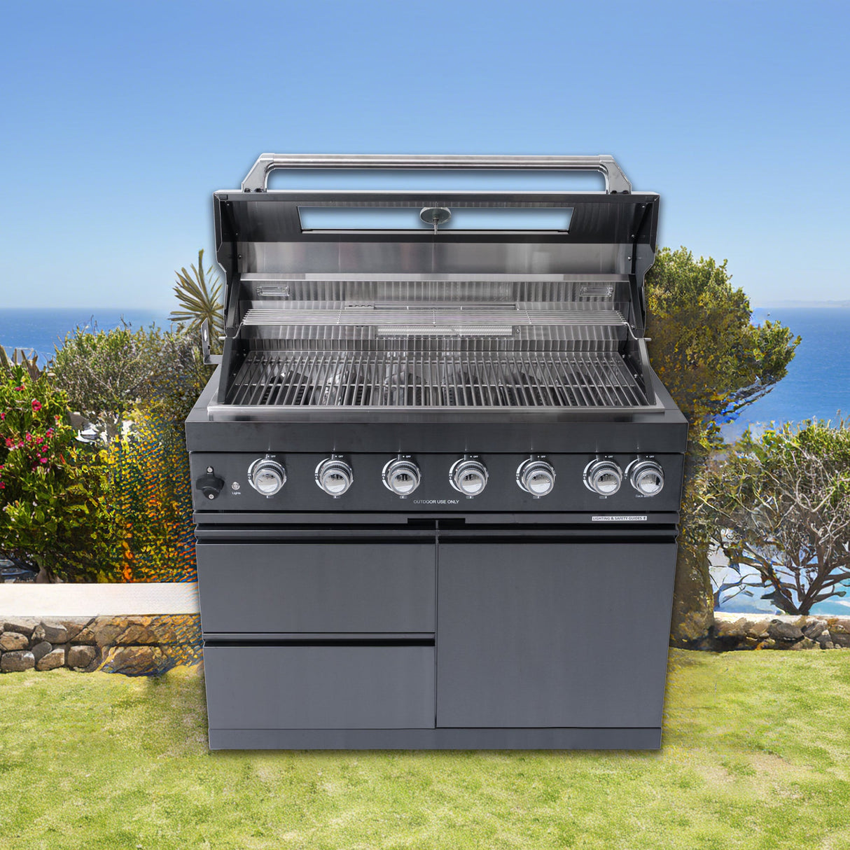 Six Burners Grill