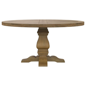 Rhea - Round Dining Table - Rustic