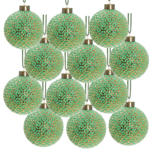 Christmas Ball Ornaments, Glass Decorative Hanging Ball Christmas Tree Ornaments For Holiday Party Decorations