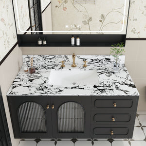 43"x22" Bathroom Vanity Top with Undermount Sink