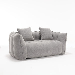 Cozy Beanbag Chair With High Resilience Foam Core For 2