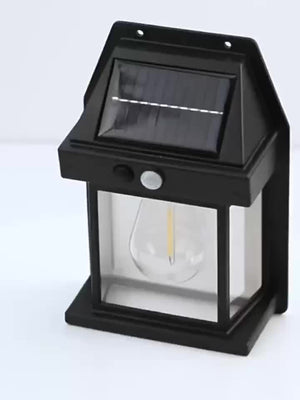 Solar Wall Lights Outdoor – Motion Sensor Dusk to Dawn LED for Yard, Door, Garden