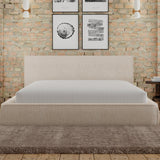 Snow soft circular poly knit with heiq cooling water resistant mattress protector