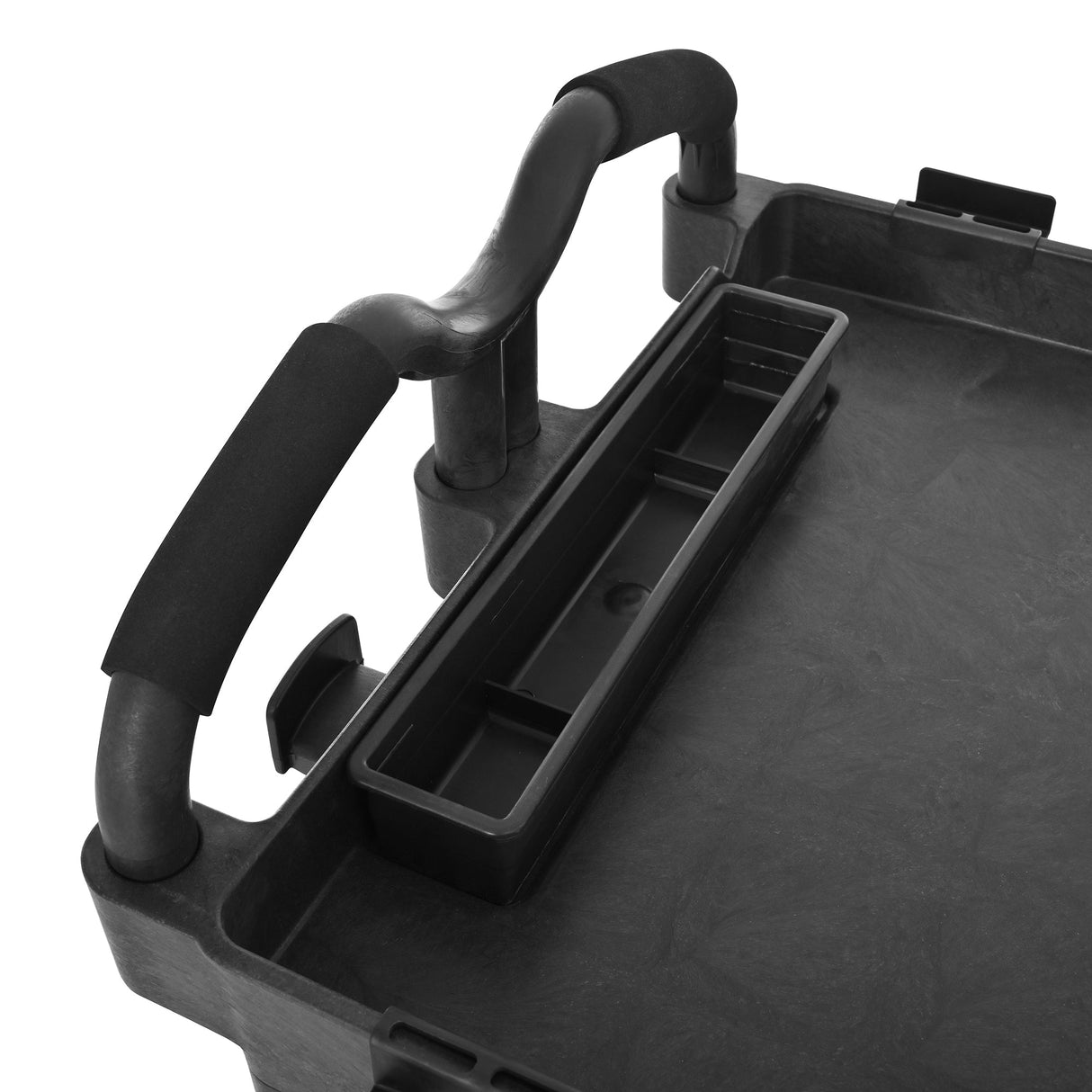 Heavy Duty Tray Top Service Cart with Wheels