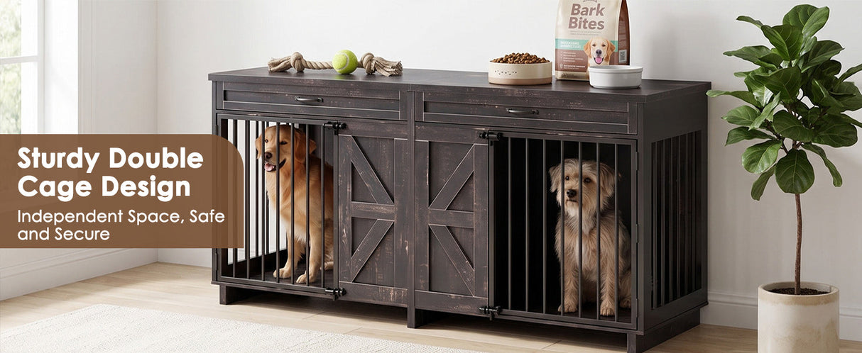 Dog Crate Furniture TV Stand