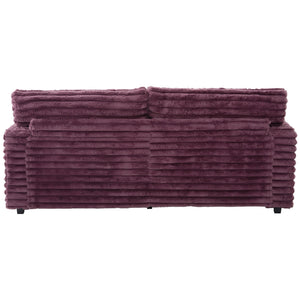 Oversized Double Chaise Lounge Sofa Bed With USB Ports And Cup Holders