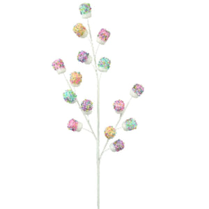 28" Marshmallow Candy Sprinkle Spray