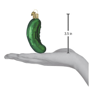 Pickle Ornament 3.5 x 2 x 1.5 Inch by Old World Christmas