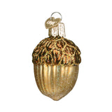 Acorn Ornament Glass Christmas Tree Decoration
