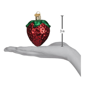 Old World Christmas Summer Strawberry Figurine