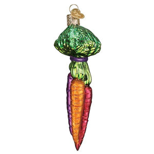 Rainbow Carrots Ornament