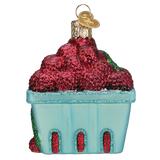 Carton Of Raspberries Ornament