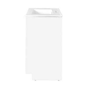 Bathroom Vanity With Sink, Freestanding Storage Cabinet With Handles, Soft Closing Doors