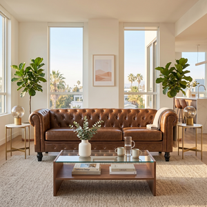 Elegant Tufted Sofa