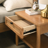 Vichy 4-Piece Rubberwood Queen Bedroom Set
