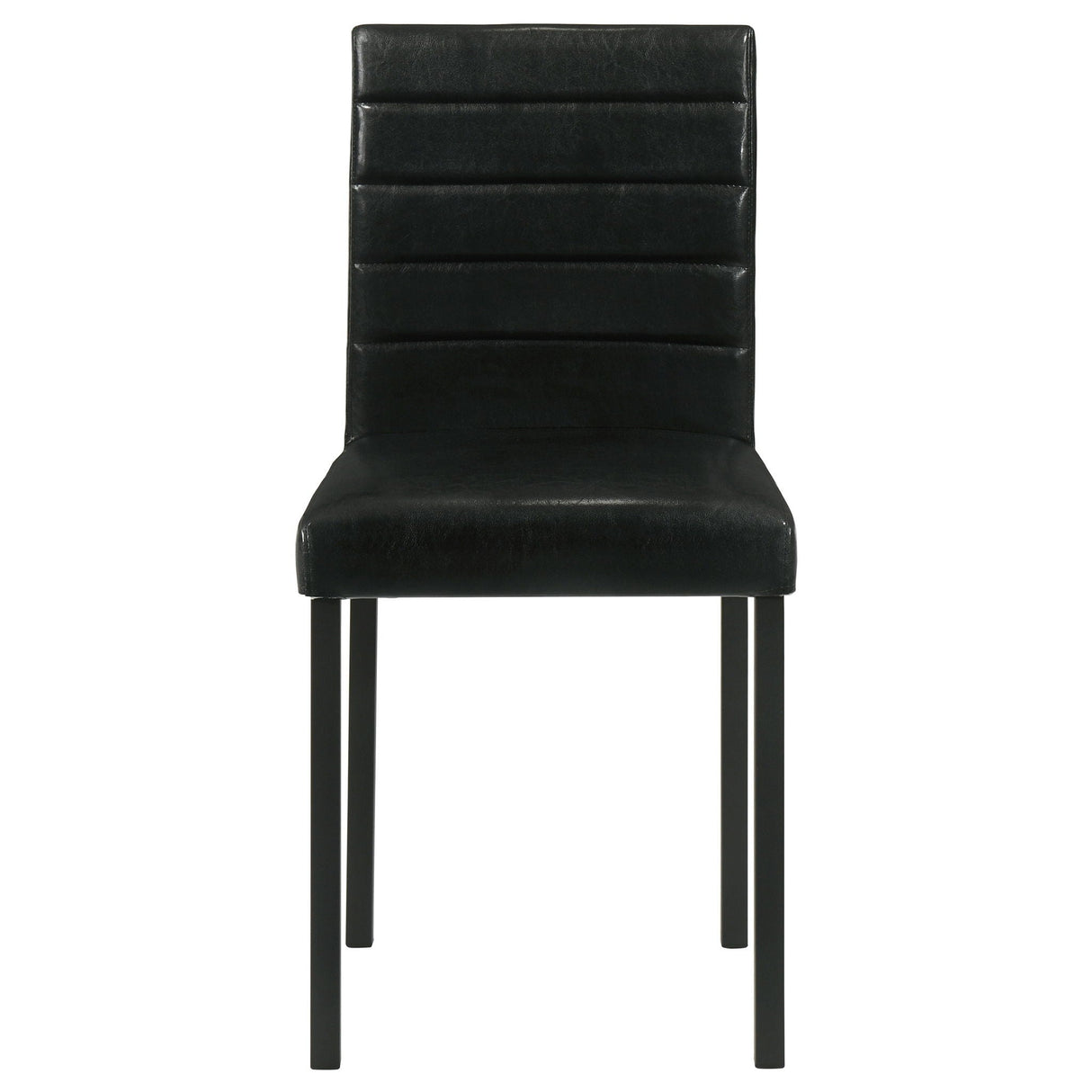 Garza Upholstered Dining Side Chair Black (Set of 4)