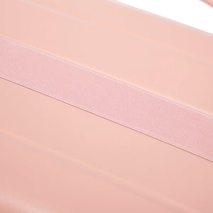 2-Piece ABS Spinner Wheel Luggage Set with Combination Lock