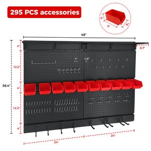 Pegboard Wall Organizer