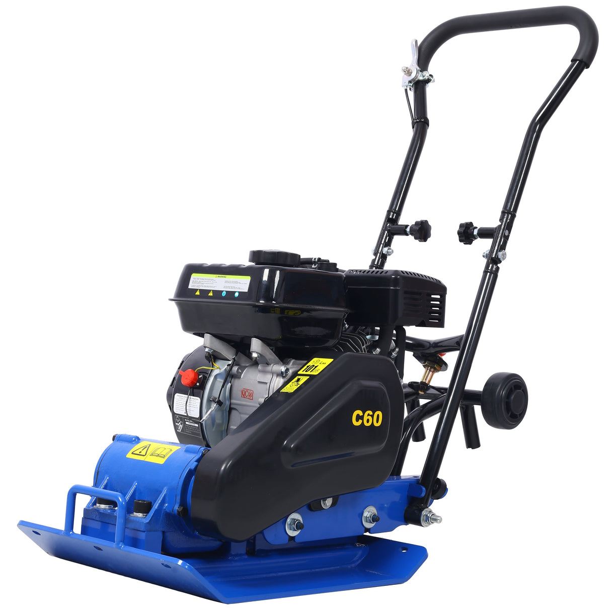 212cc Gas Vibration Plate Compactor with Built-in Wheel