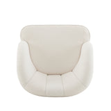 Upholstered Barrel Accent Chair