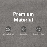 83'' Futon Sofa Bed with Polyester Fabric and Adjustable Backrest