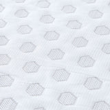 Hypoallergenic cooling gel memory foam mattress topper with removable cooling cover