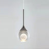 Minimalist Clear Glass Pendant Light Hanging Ceiling Fixture