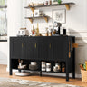 U_STYLE 55.1'' Storage Sideboard with 4 Doors