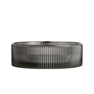 Sonny 14'' Bathroom Round Crystal Glass Sink without Faucet