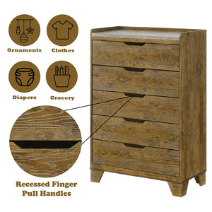 Garcia - Chest - Light Brown