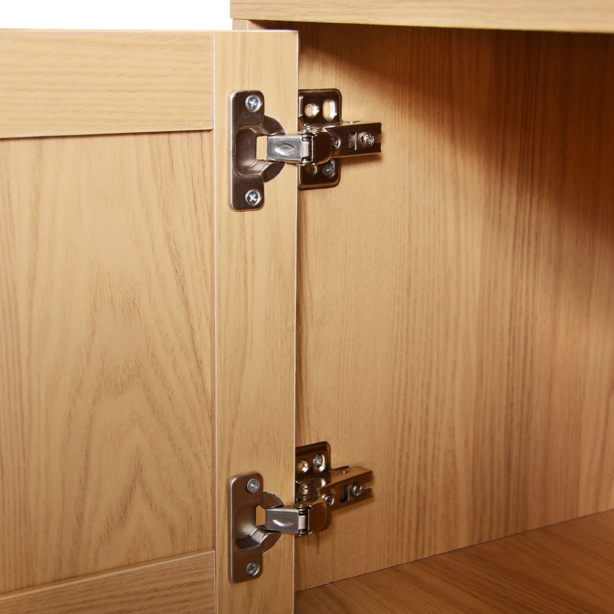 TV Stand, Media Console With Cable Management