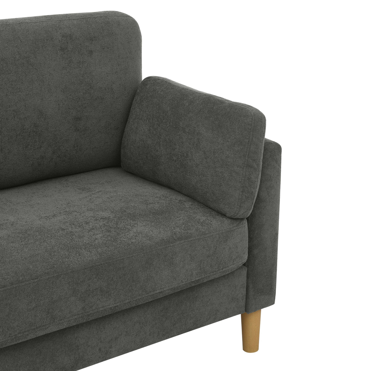The Oliver Compact Elegance Upholstered Sofa