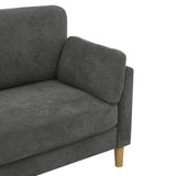 The Oliver Compact Elegance Upholstered Sofa