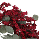29 EUCALYPTUS/BERRY WREATH - Tuesday Morning - Pots & Planters