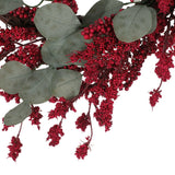 29 EUCALYPTUS/BERRY WREATH - Tuesday Morning - Pots & Planters