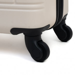 9-Piece White Luggage Set by GigaTech