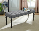 Woodland Driftwood-Finished Dining Set with Upholstered Seating