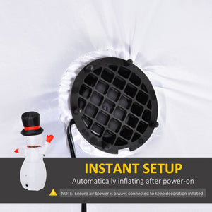 Christmas Inflatables Outdoor Decorations Snowman