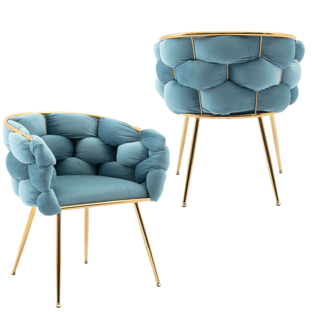 Luxury Modern Simple Leisure Single Sofa Chair Bedroom Lazy Person Household Dresser Stool Manicure Table Back Chair